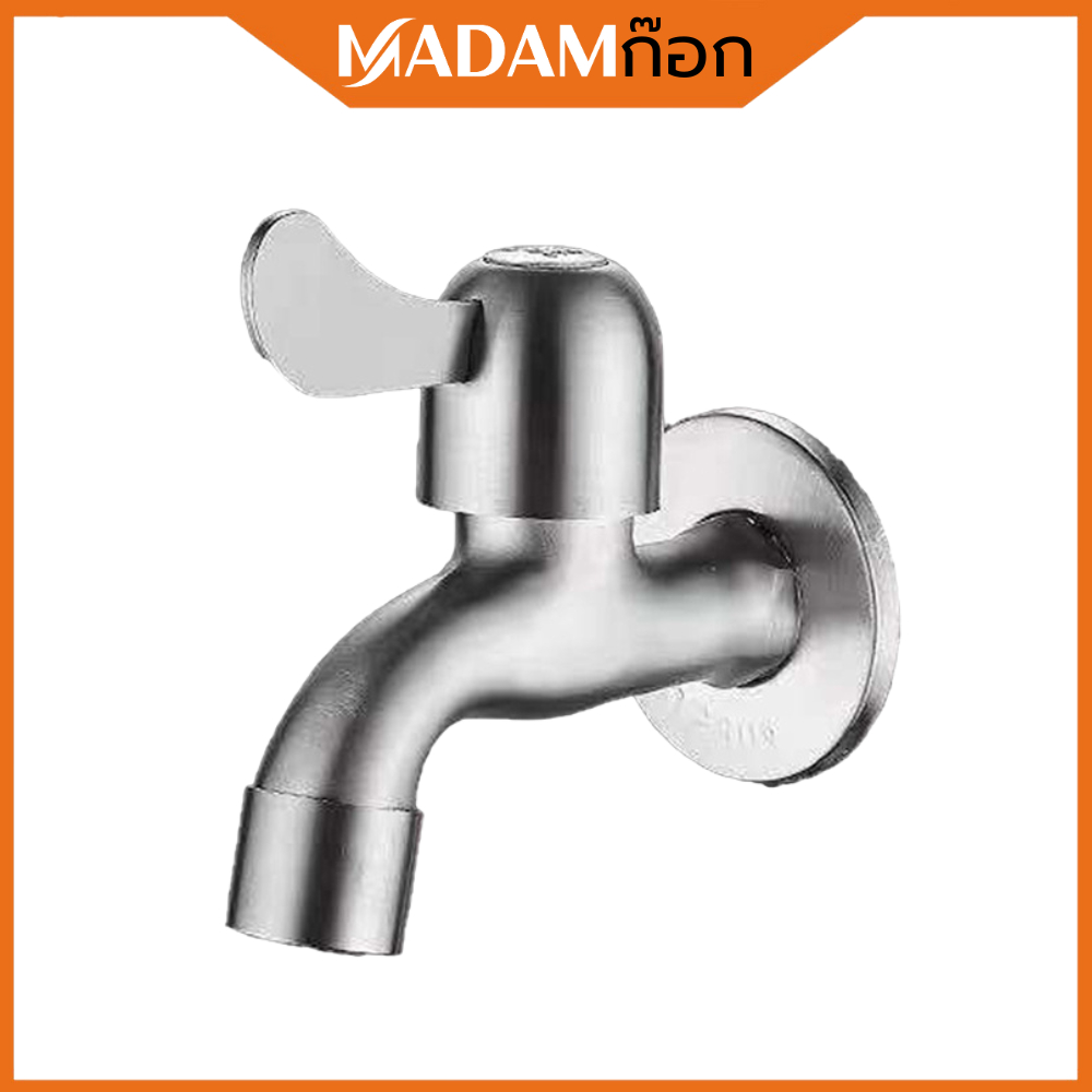 ถูกที่สุด ก๊อกน้ำ ก๊อกน้ำเครื่องซักผ้าสแตนเลส 304 สแตนเลส MA-E-003S