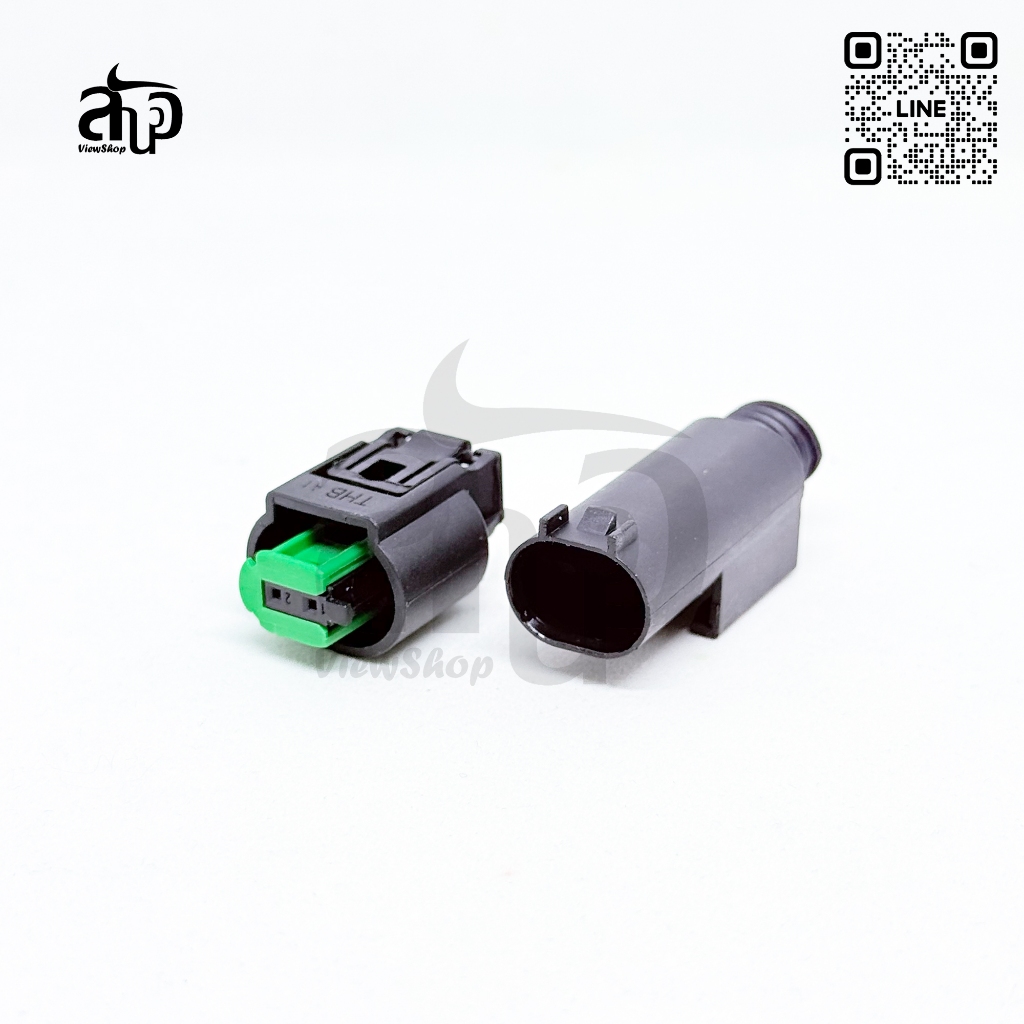 ปลั๊ก Connector 2 PIN ปลั๊กเซนเซอร์ Honda CRV BMW Volvo HD021-0.6-11J HD021-0.6-21J #ViewShop #ล้านวิว - รูปที่ 2