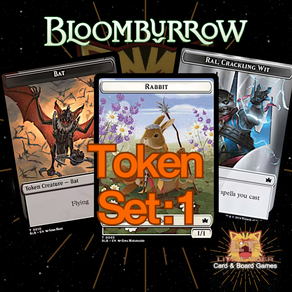 [MTG] [BLB] รวมการ์ด Token Set 1 จากชุด Bloomburrow