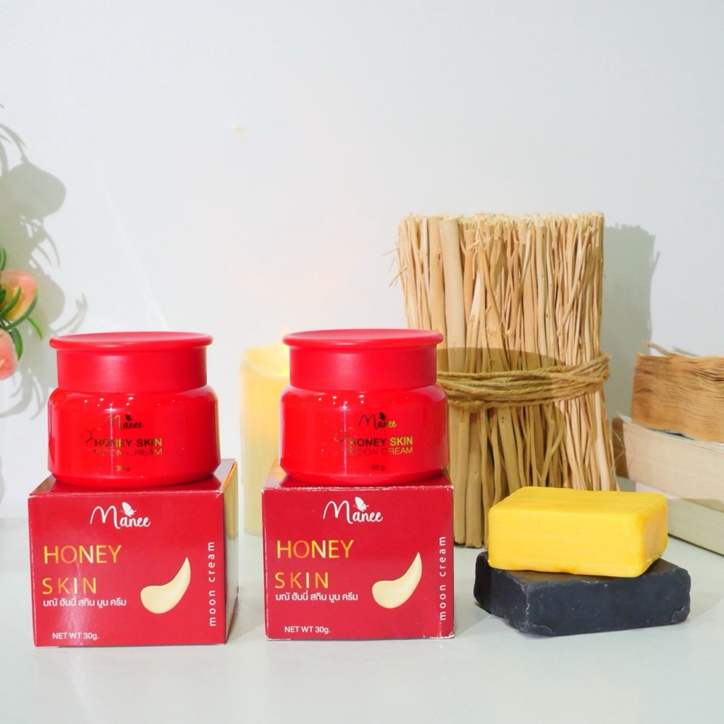 ซื้อ2ฟรี2 ครีมฮันนี่2กป. ฟรีสบู่ขมิ้น1 ชาโคล1 แบรนด์มณี