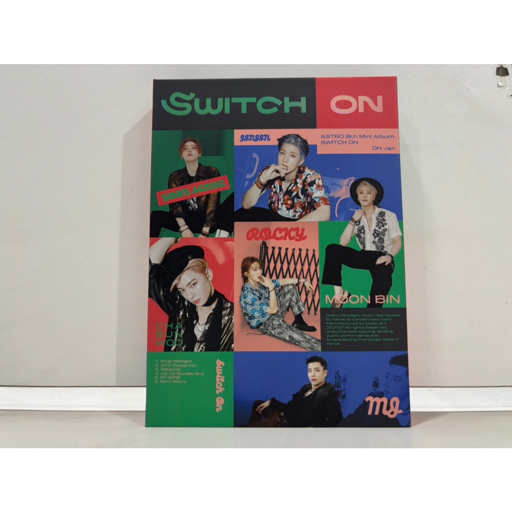 1 CD MUSIC  ซีดีเพลงเกาหลี    ASTRO - SWITCH ON ver    ON  (Z1C102)