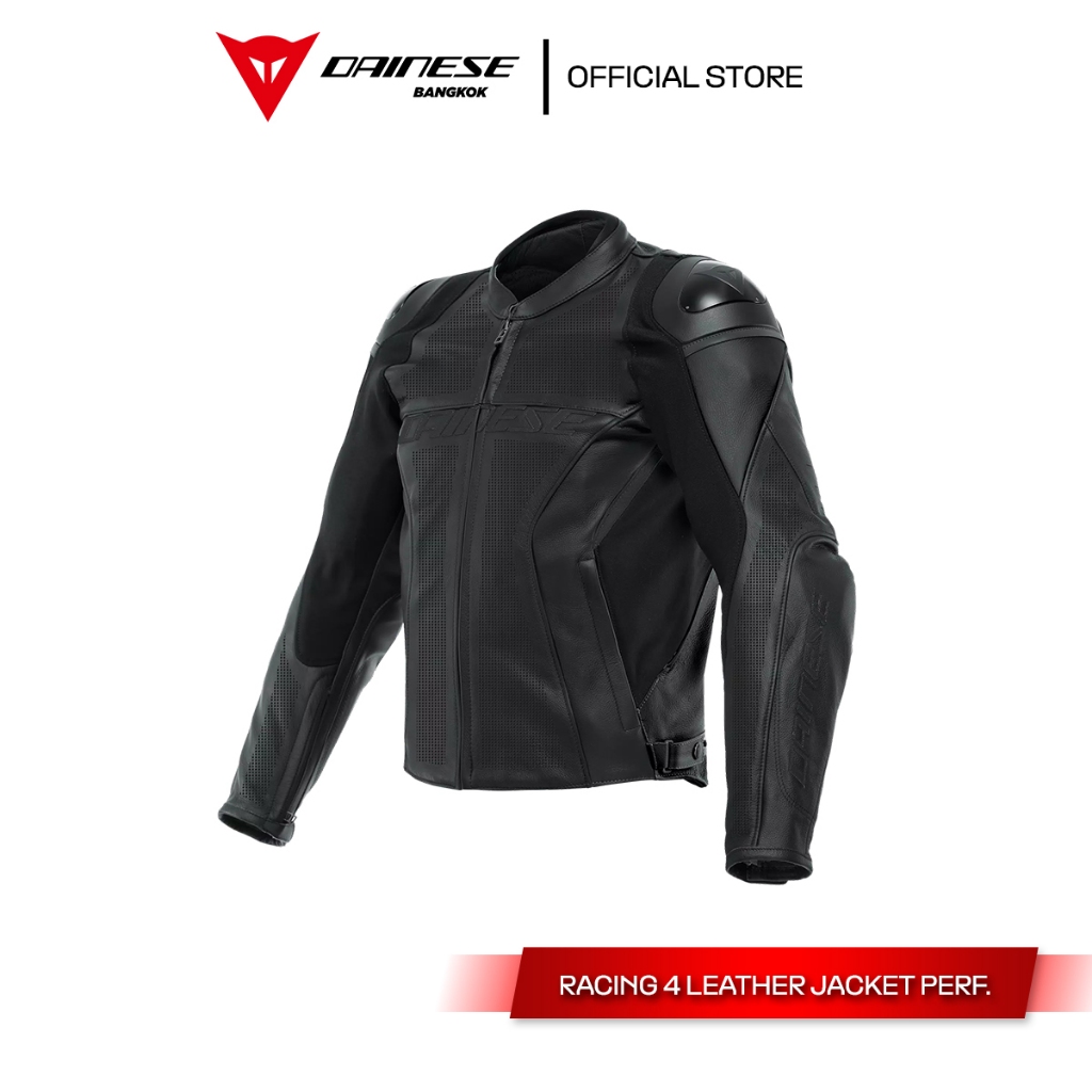 Dainese เสื้อแจ็คเก็ต รุ่น RACING 4 LEATHER JACKET PERF.