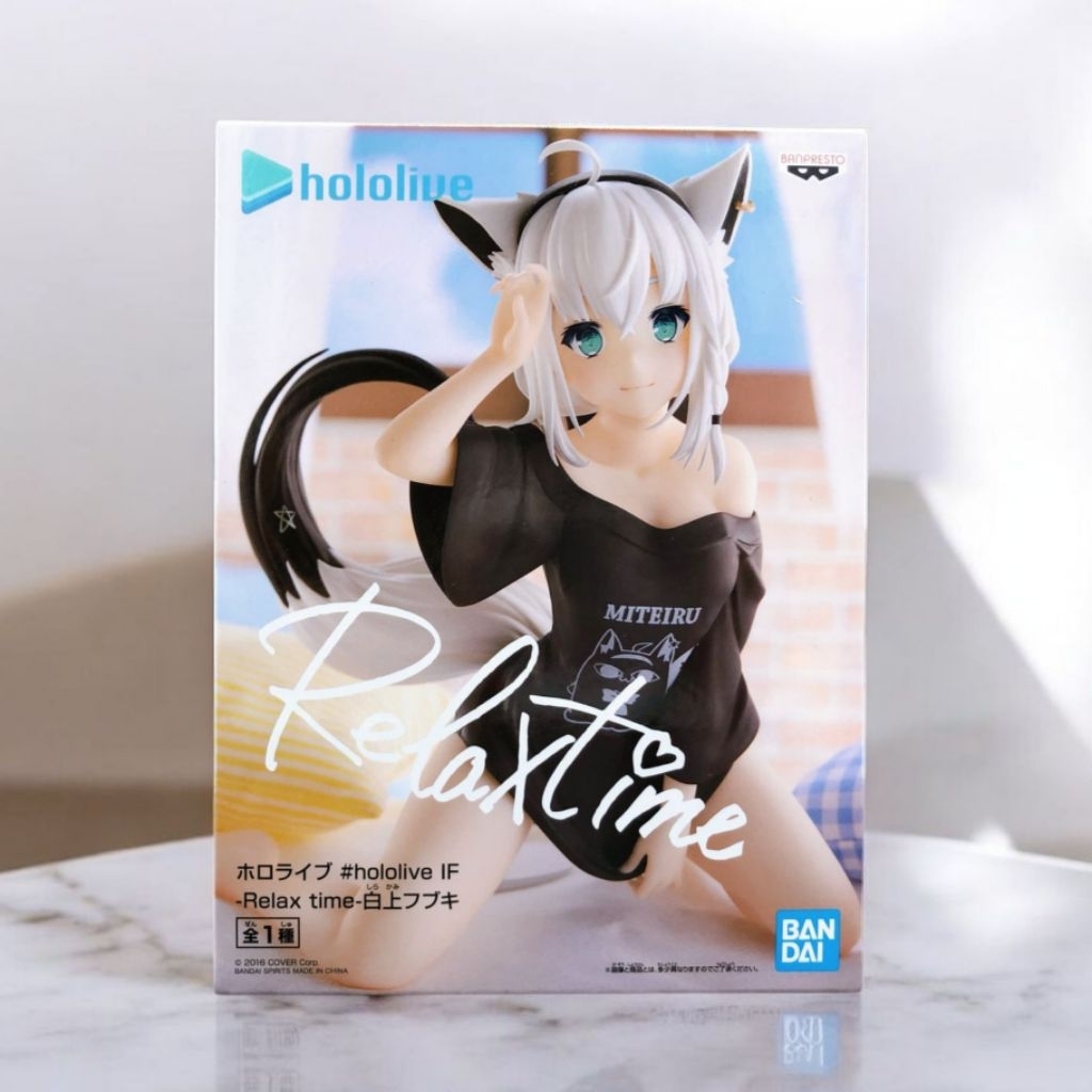 ลิขสิทธิ์แท้ Banpresto Hololive IF -Relax time- Shirakami Fubuki