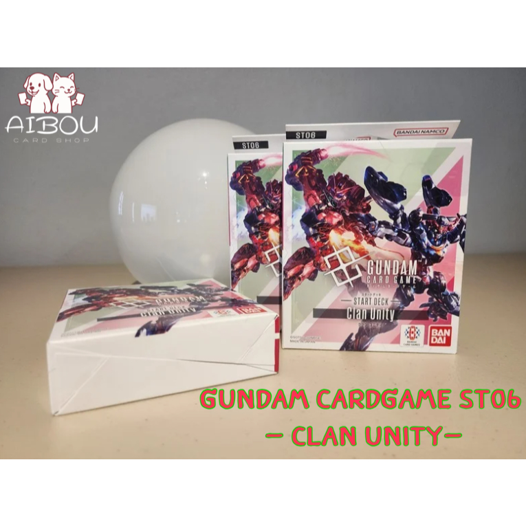 Gundam Card Game ST06 ClanUnity ชุดพร้อมเล่นการ์ดกันดั้มภาค Gquuuuuux