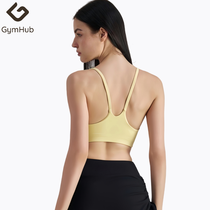 GymHub ชุดชั้นในกีฬา นุ่มสบาย ใส่เสมือนไม่ใส่ ระบายอากาศดี ยืดหยุ่นสูง สายบาง ใส่ออกกำลังกาย