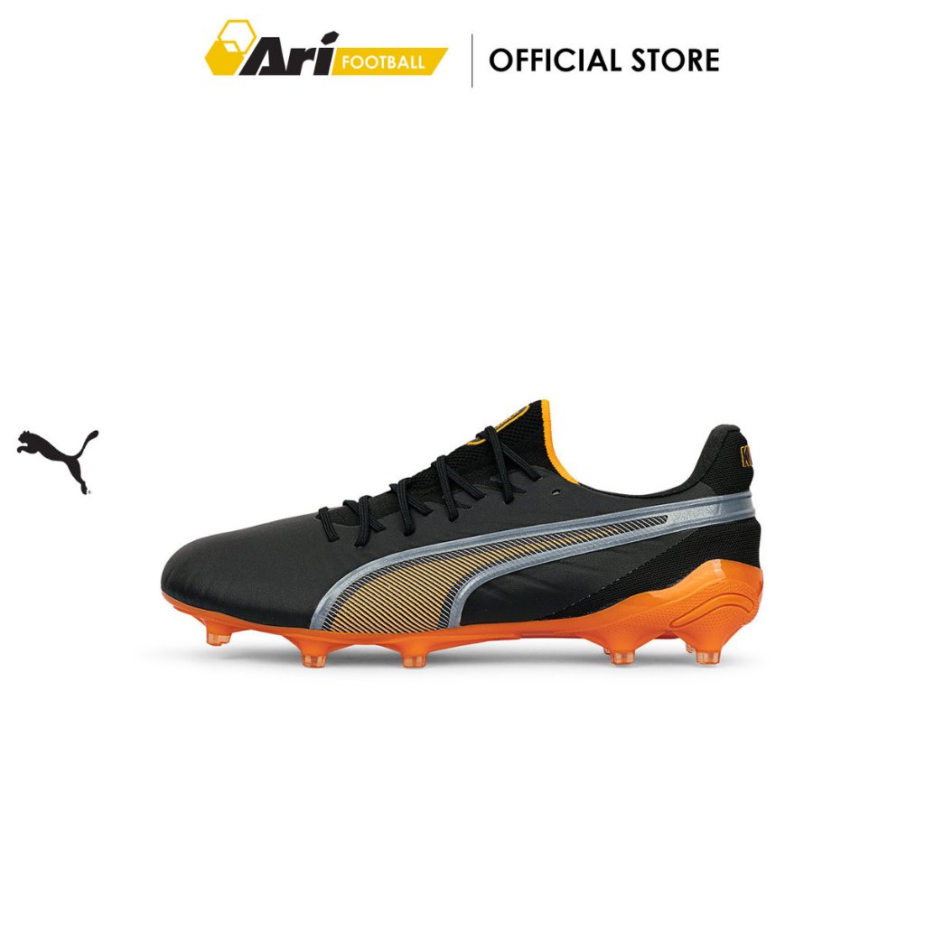 PUMA KING TOP TF - PUMA BLACK (10847301) รองเท้าฟุตบอล พูม่า KING TOP สีดำ