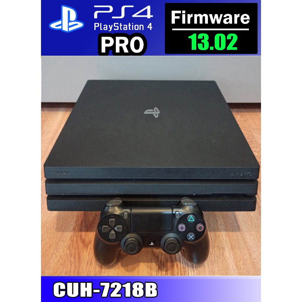 PS4 Console : Ps4 PRO 1TB/4K มือ2 **ไม่มีกล่อง**