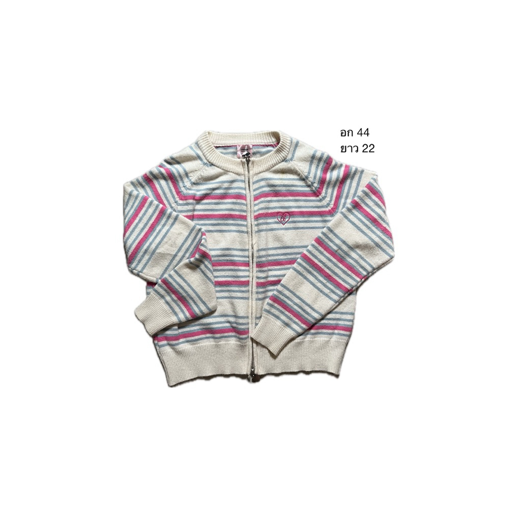 Cintage - Cardigan ลายฟ้าชมพู