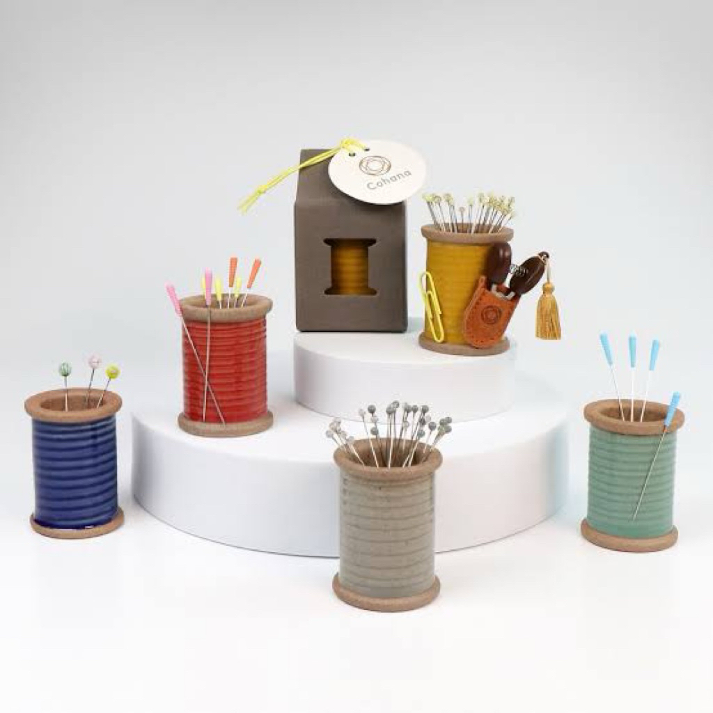 Cohana Magnetic Pin Spool Holder หลอดด้ายเซรามิค แม่เหล็ก  - made in japan 🇯🇵