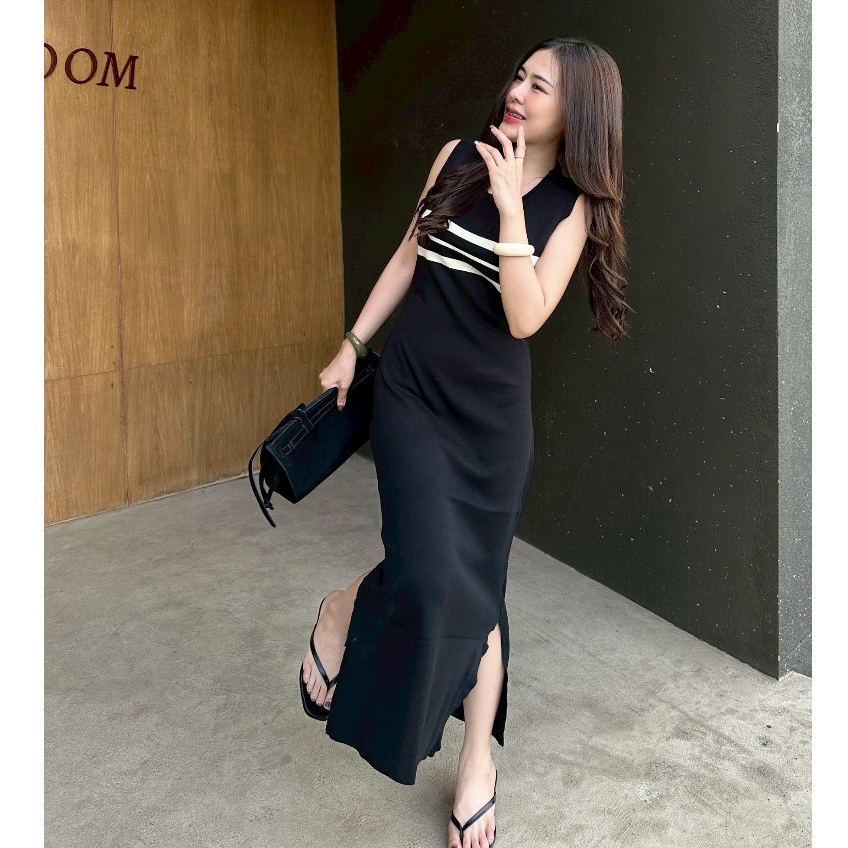 Graceful Mourning Dress เดรสดำสุภาพ เรียบหรู ใส่ได้ทุกโอกาส