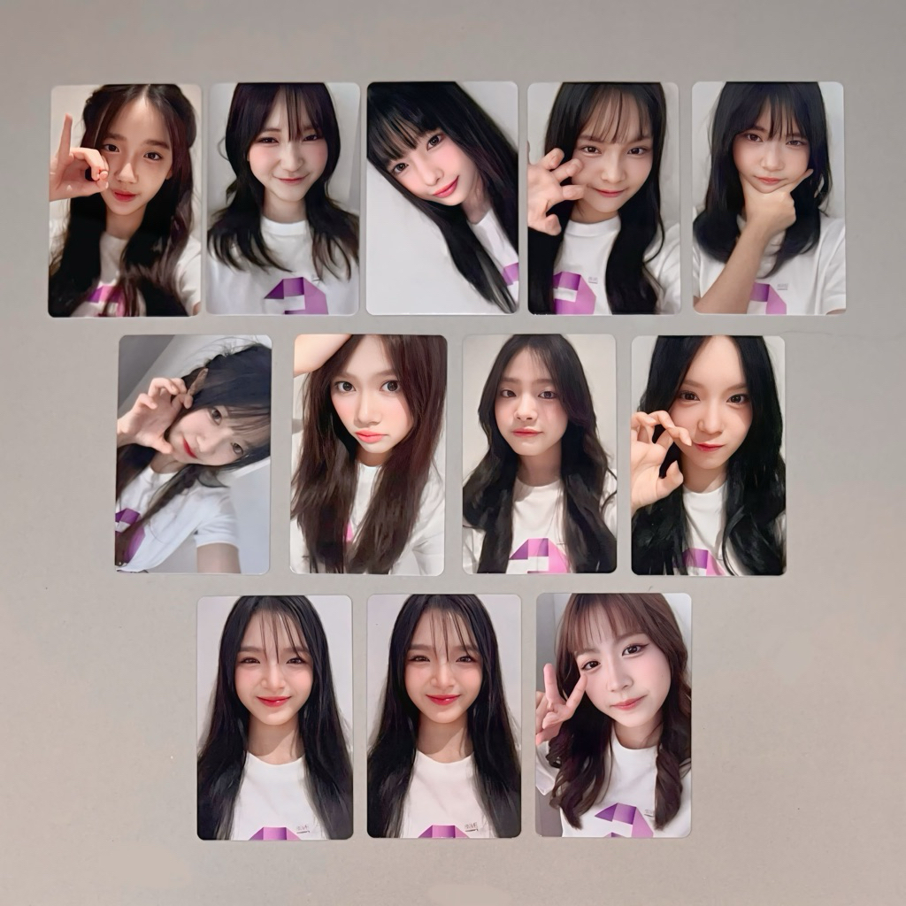 BNK48 Selfie Card จาก การพรีออเดอร์ PHOTOSET DEBUT รุ่น 6 BNK48 11 เมมเบอร์ 6th Generation  มีเก็บเง