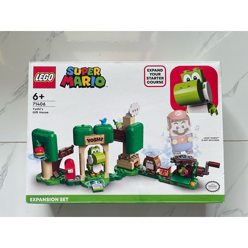 (พร้อมส่ง) Lego Super Mario 71406 : Yoshi's Gift House Expansion set (มือ 1)