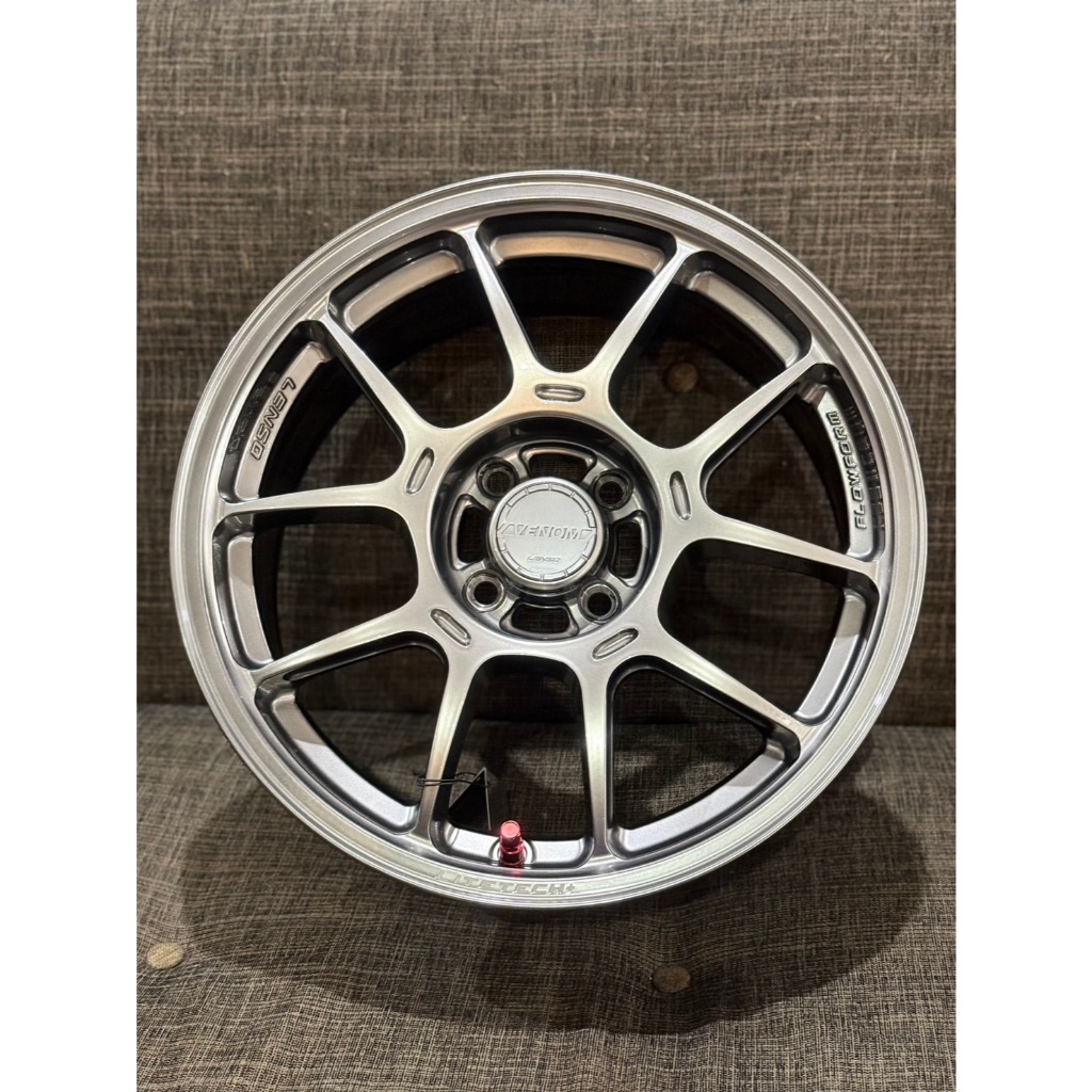 ล้อเลนโซ่ Lenso รุ่น VENOM V1N Litetech+ ขอบ 16 กว้าง 7 นิ้ว ออฟ+35 สี Hyper Black ราคาต่อวง
