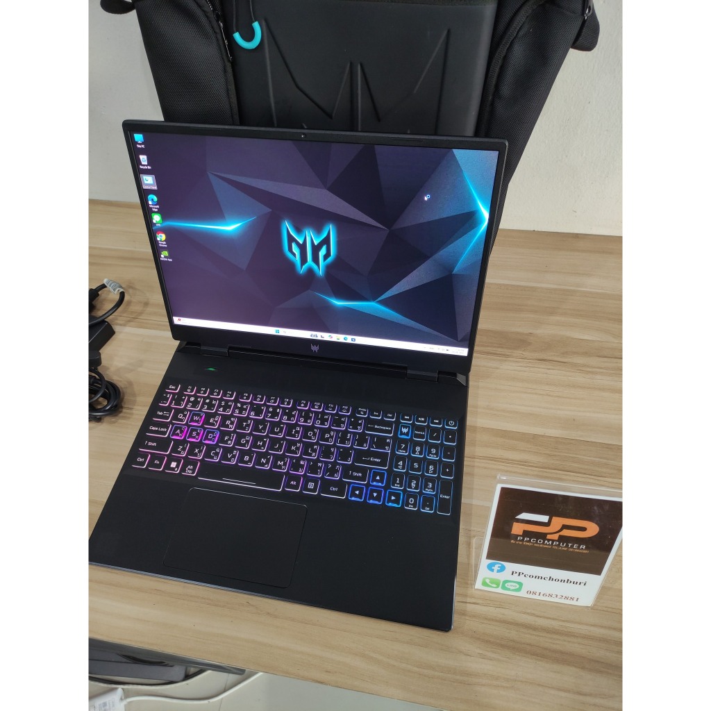 💻 โน๊ตบุ๊ค ACER PREDATOR HELIOS NEO RTX4050  จอ 2K เล่นเกมส์แรงๆ