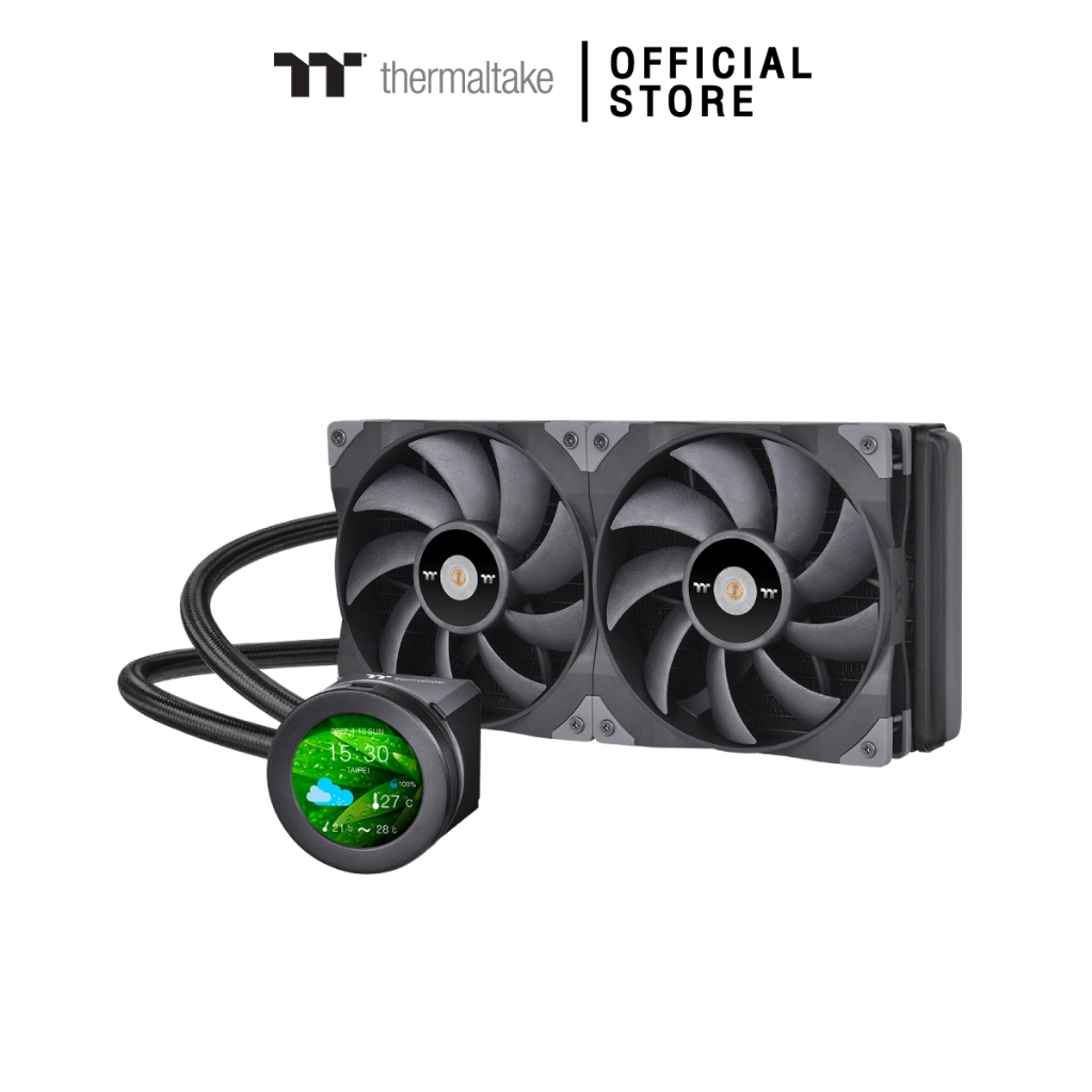 THERMALTAKE TOUGHLIQUID ULTRA 280 AIO LIQUID COOLER : CL-W374-PL14BL-A