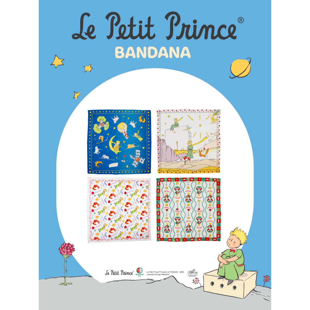 ผ้าโพกหัว BANDANA (The Little Prince)