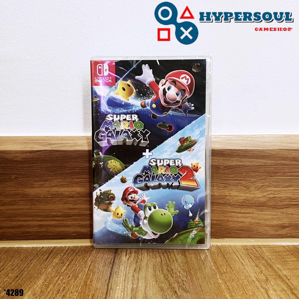 NintendoSwitch: Super Mario Galaxy 1 + 2 (Region3-Asia)(English Version)