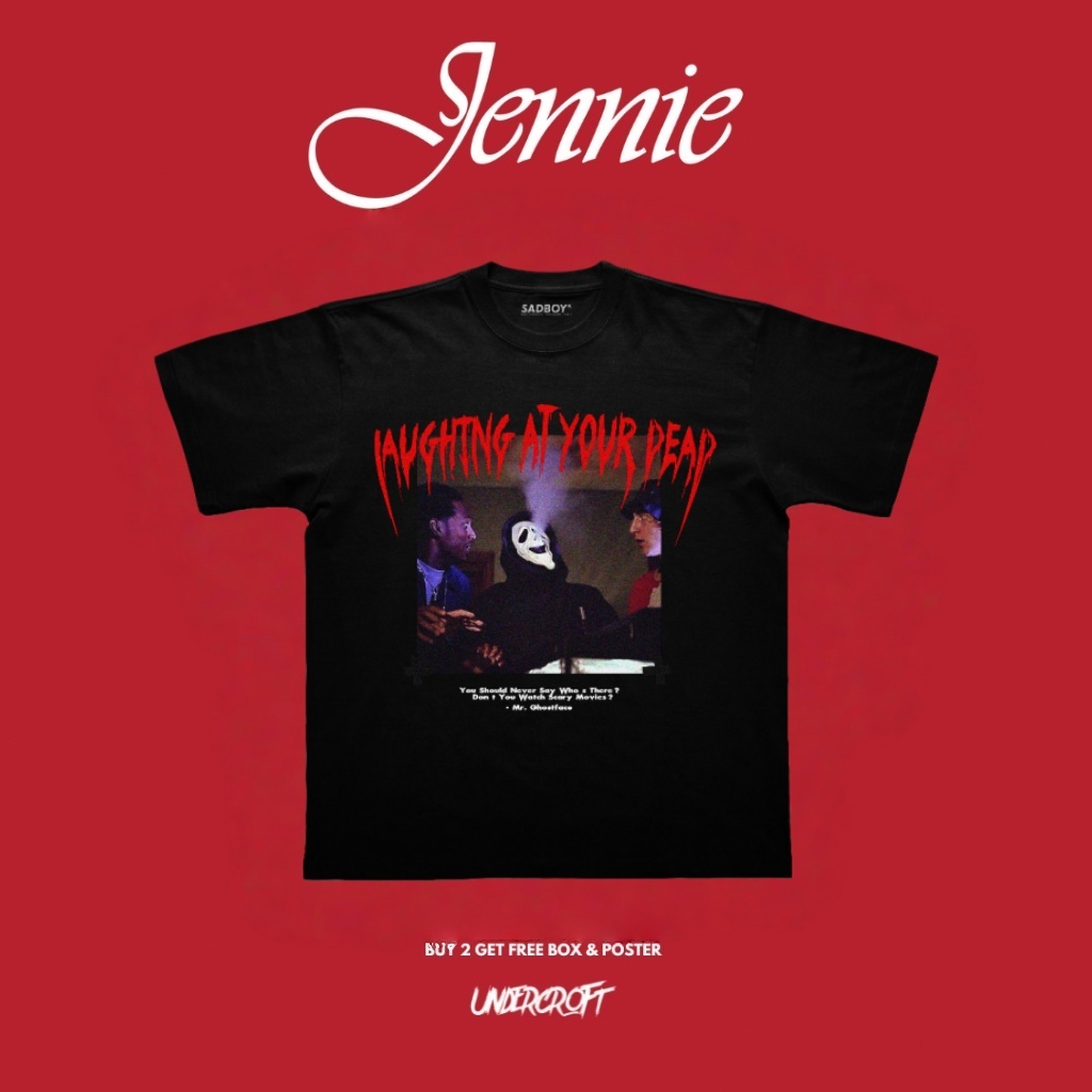 [ ส่งด่วน ] SADBOY® | Mr.Ghostface |  100% Organic Cotton