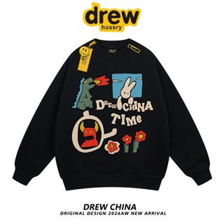 COD✅ (จัดส่งตลอด 24 ชั่วโมง) เสื้อกันหนาวแขนยาว เสื้อยืดคอกล…