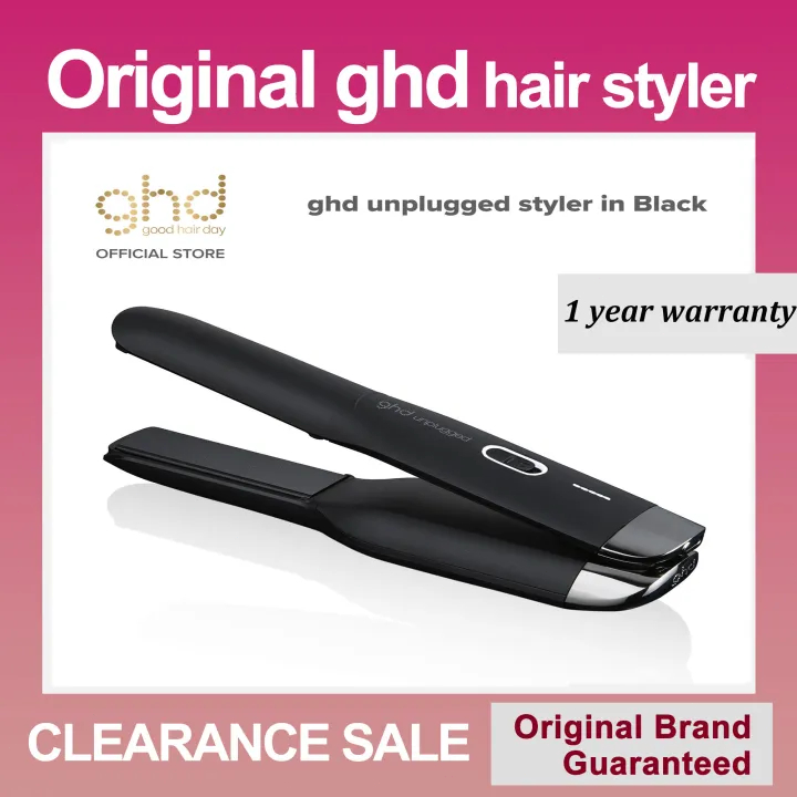Ghd Unplugged Styler in Black - Hair Stylers (Black) Cordless- เครื่องหนีบผมแบบพกพา