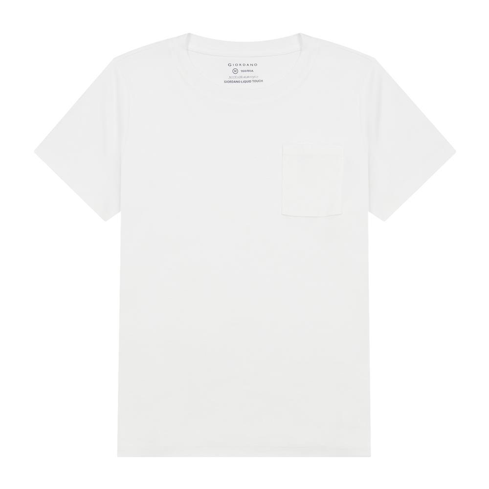 GIORDANO เสื้อยืดผู้หญิง Women's Liquid Touch Tee 05325217