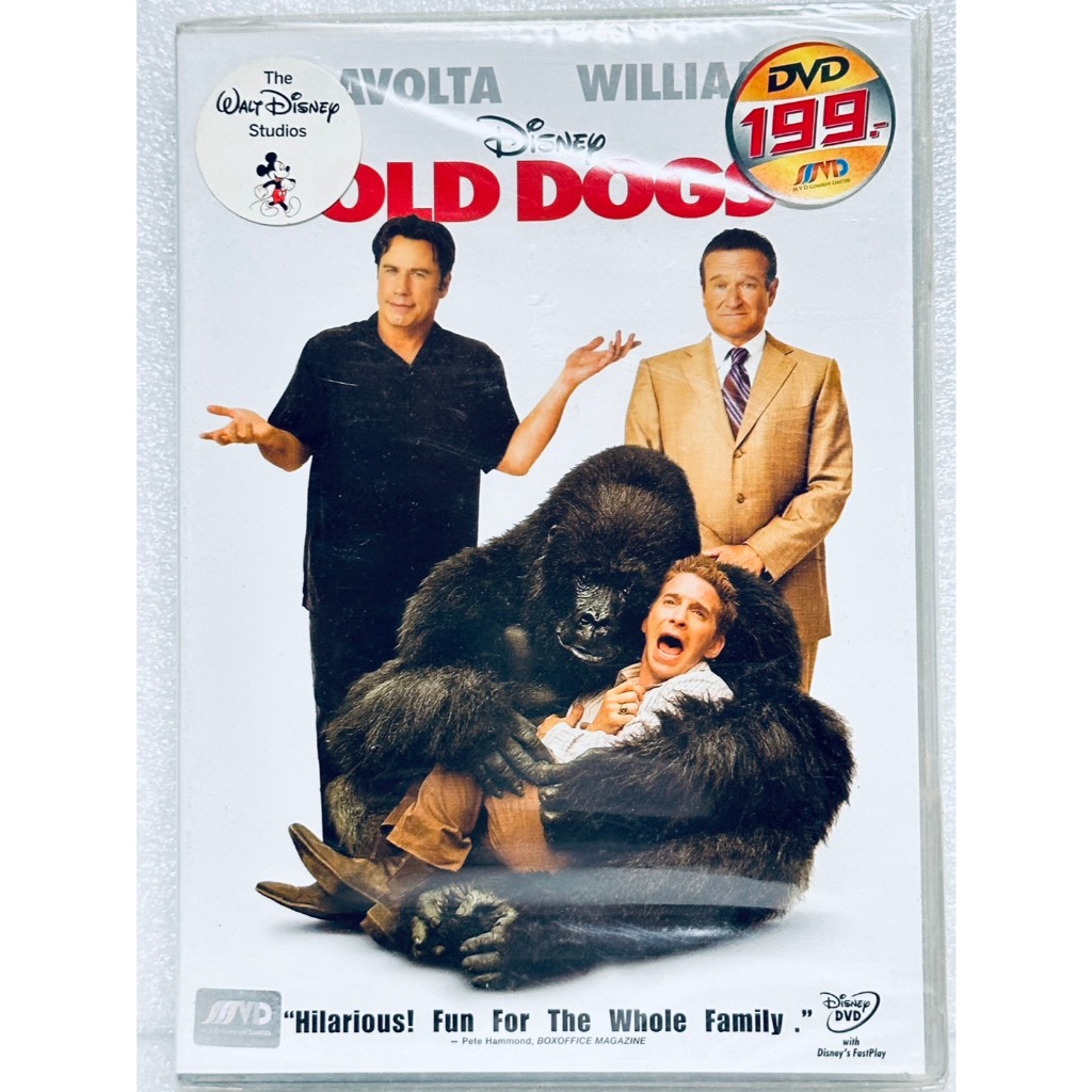 DVD : Old Dogs (2009) คู่ป๊ะป๋า ซ่าส์ลืมแก่ " John Travolta, Robin Williams " Disney Studios
