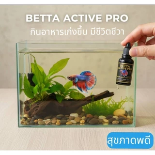 BETTA ACTIVE PRO สำหรับปลากัด ปลาสวยงาม