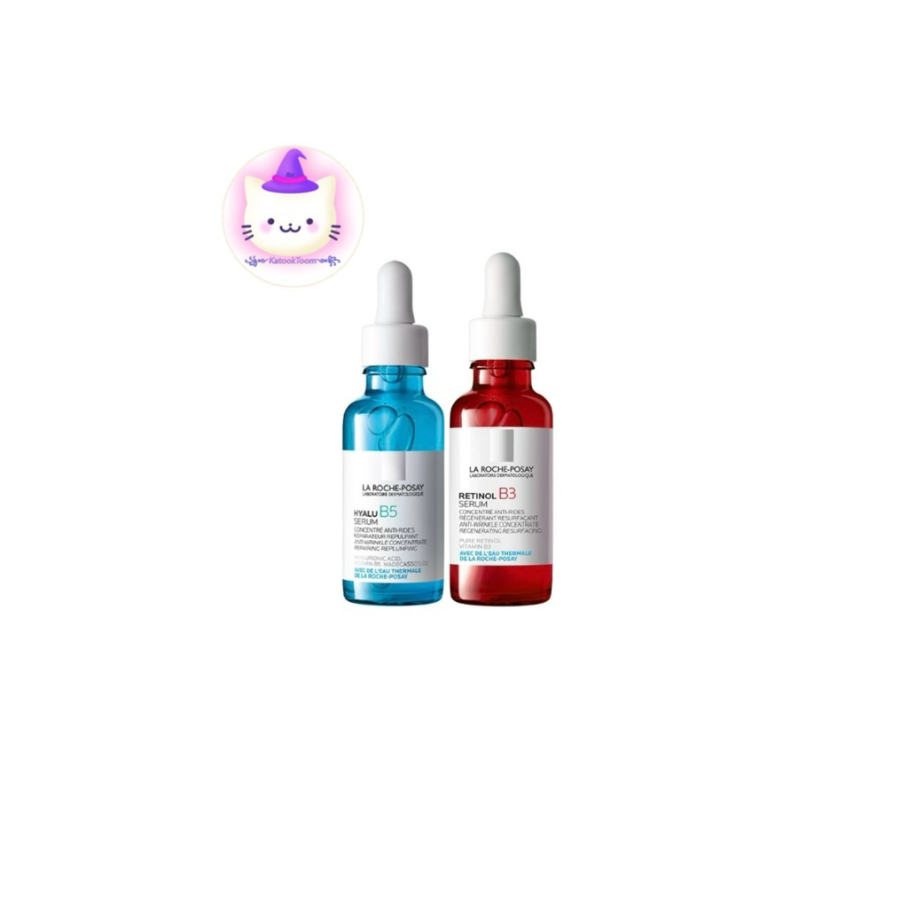 Laroche-Posay Hyalu B5 Serum  30ml & La Roche-Posay Retinol B3 Serum 30 ml.