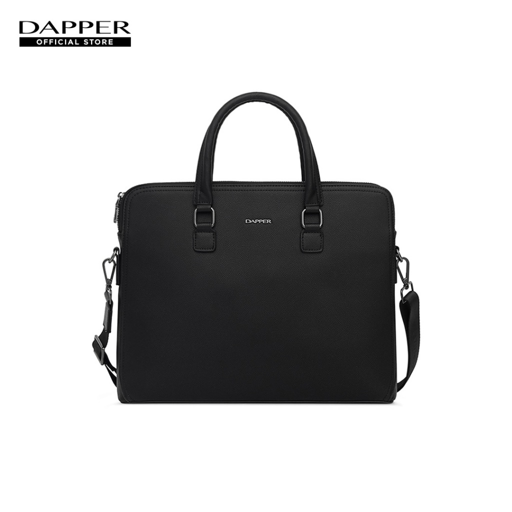 DAPPER กระเป๋าเอกสาร Slim Folio Briefcase สีดำ (BM3/BK/1289PN1)