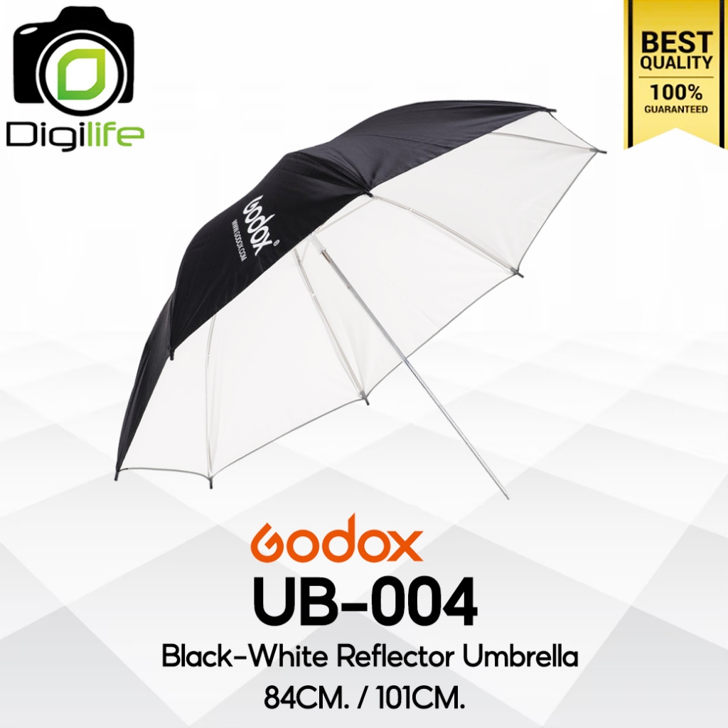 Godox UB-004 ร่มสะท้อนขาวดำ 84/101 ซม. เพื่อการควบคุมแสงภาพถ่าย