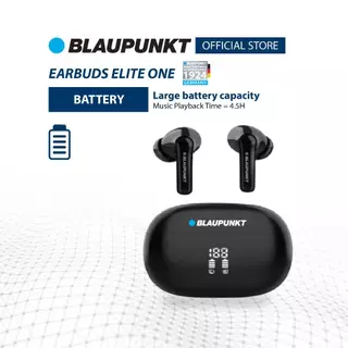 BLAUPUNKT หูฟังบลูทูธไร้สาย WIRELESS STEREO รุ่น ELITE ONE กันน้ำระดับ IPX5 พกพาสะดวก เชื่อมต่อง่าย ตัดเสียงรบกวน