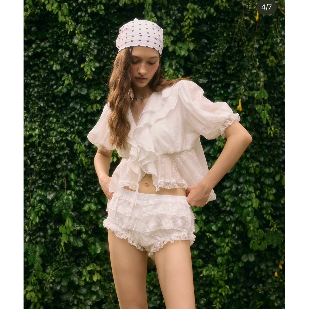 Lookbook Meet our newest crush! CECE TOP size S (New in pack) เสื้อครอปรุ่นใหม่สุดน่ารัก งานใหม่จากช้อปพร้อมส่ง