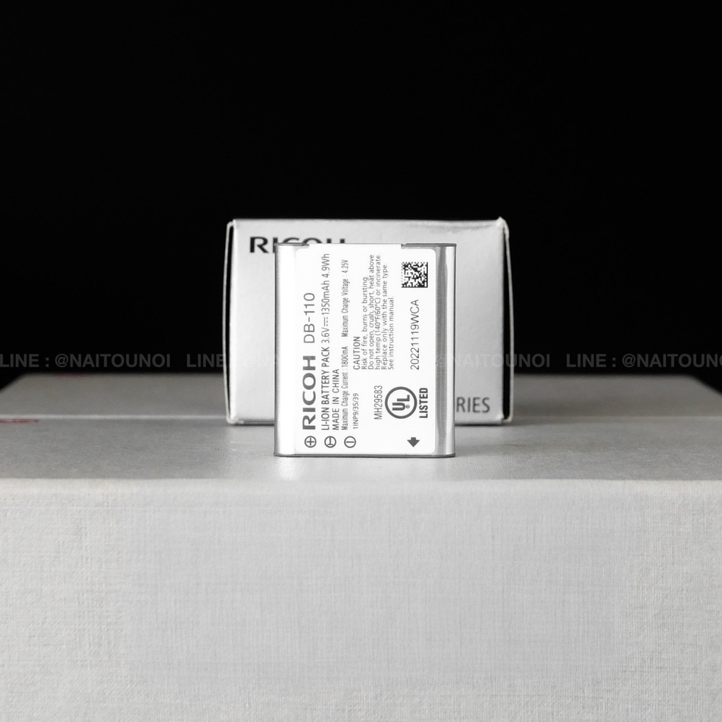 ( Used!! ) Ricoh Battery ( DB-110 ) For Ricoh GR III, GR IIIx