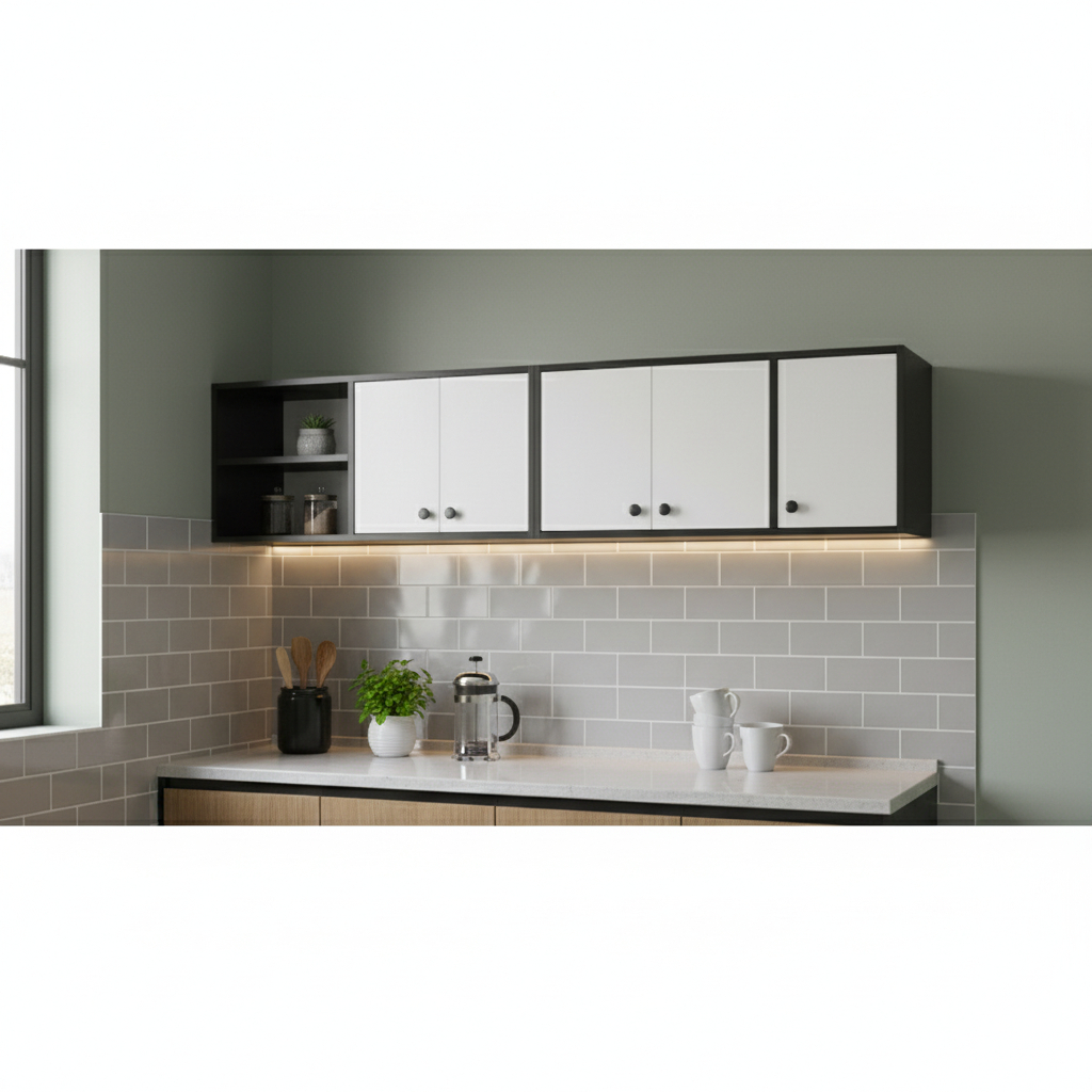 🔥ราคาถูก🔥Hawa 90 Furniture ตู้แขวนแบบเซต 2ใบ คู่กัน 30*190*45😊