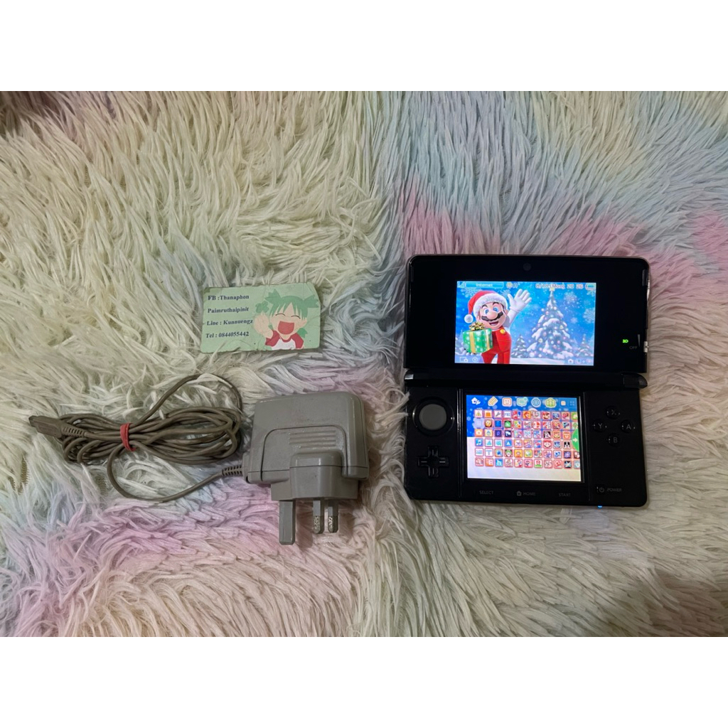 Nintendo 3ds,2ds 32,64 G มือ2 แปลงแล้วเมนู Eng สนใจทักมาสอบถามได้ครับ ไม่รีบไม่เป็นไรครับ ^^
