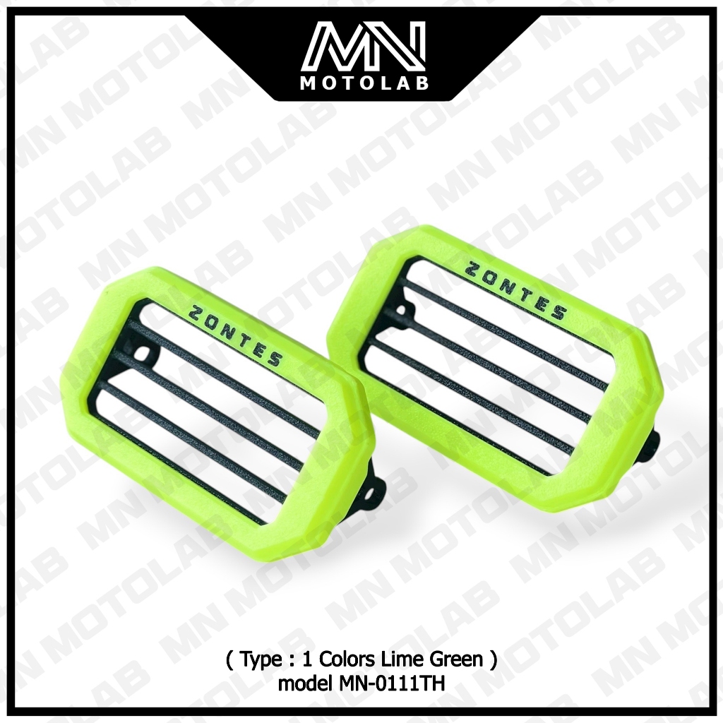 MN ZONTES 368G Sportlight Guard 3D ( Type:1 / Colors Lime Green / สีเขียวนีออน) Model MN-0111TH
