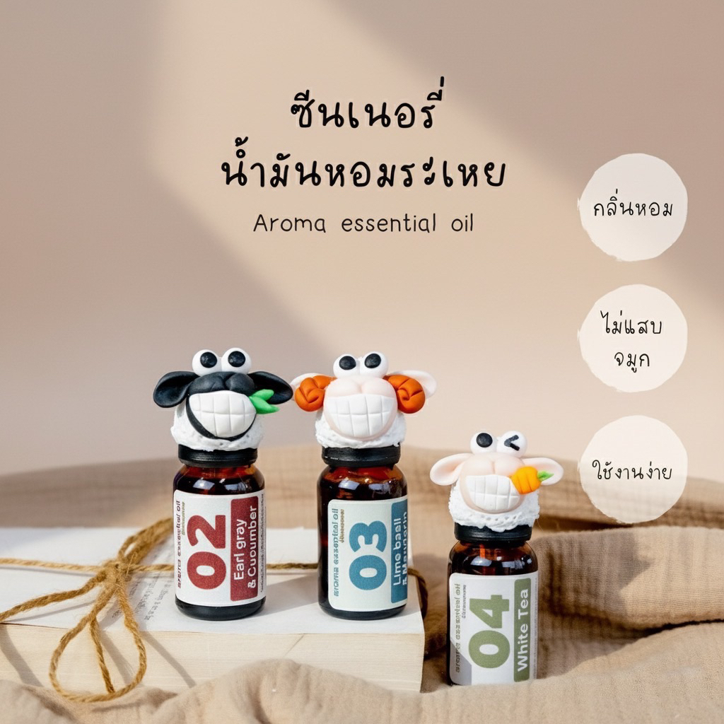 ซีนเนอรี่ - น้ำมันหอมระเหย