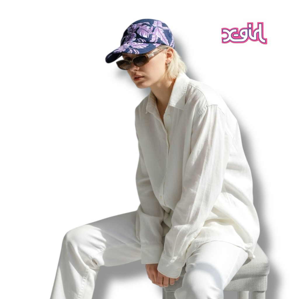 🧢 หมวกทรง 5 panel  X-GIRL