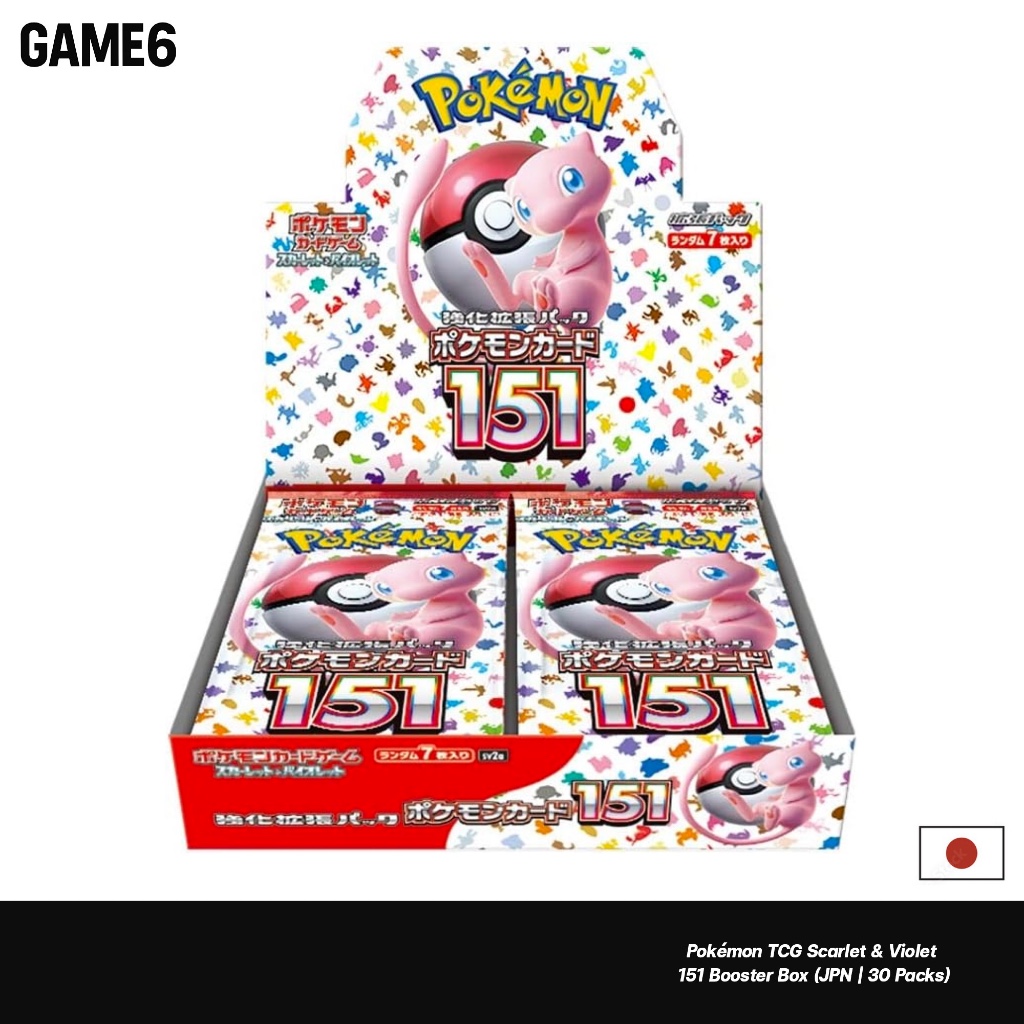 Pokémon TCG Scarlet & Violet – 151 Booster Box (JPN | 30 Packs)