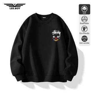 Sweatshirts กันลม อนิเมะ แนวโน้ม ผ้าฝ้ายไซส์ใหญ่สำหรับผู้ชาย…