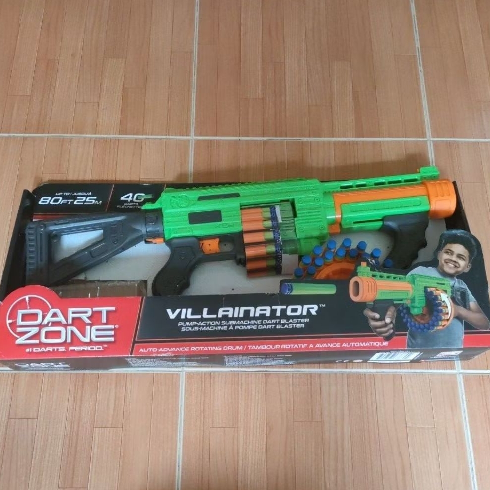 DART ZONE VILLAINATOR สภาพมือสองเกรด A ทุกอย่างครบ