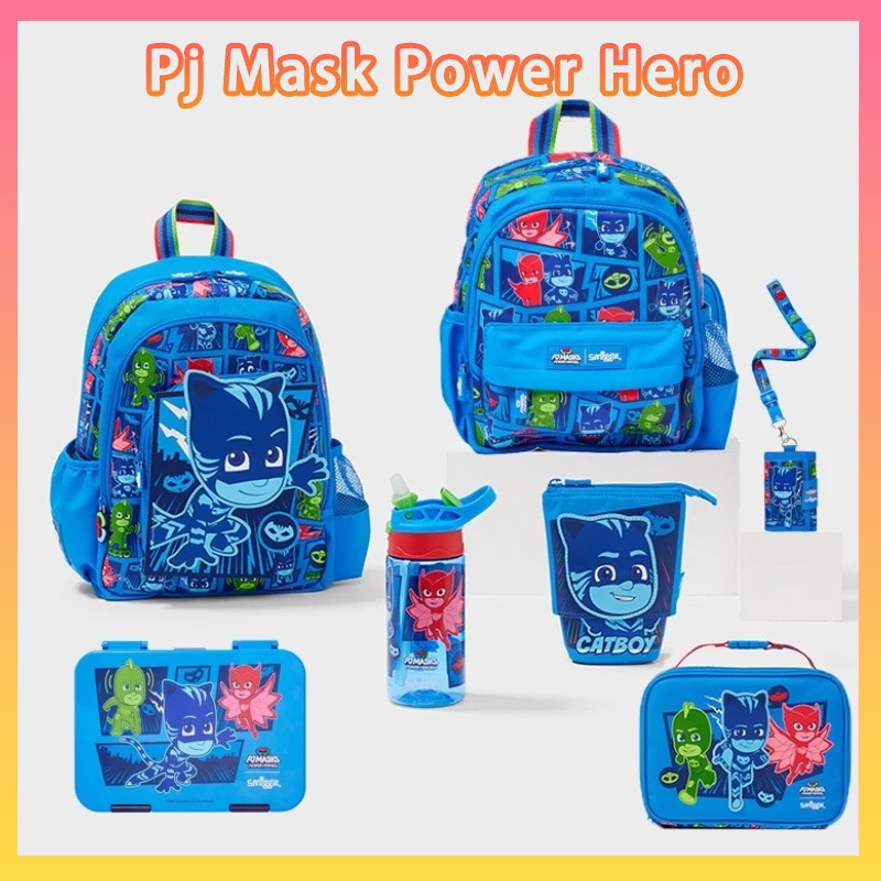Pj Mask Power Hero ตัวละครวัยรุ่นกระเป๋าเป้สะพายหลัง