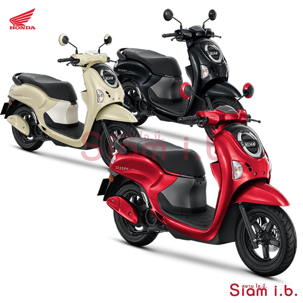 [ส่งฟรีกทม]Honda Scoopy สกุ๊ปปี้ ล้อแม็ก กุญแจ 2025 รถจักรยานยนต์ฮอนด้า มอเตอร์ไซค์