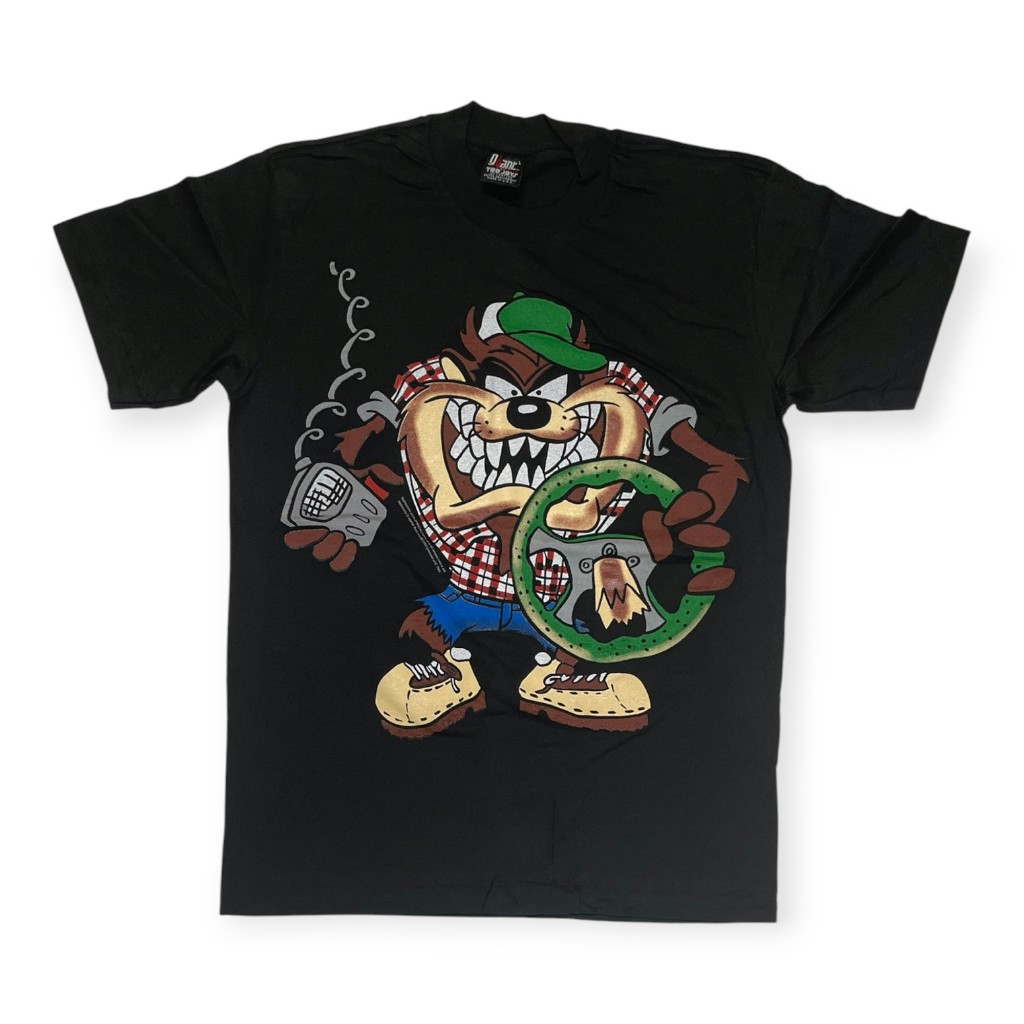 เสื้อยืด Looney Tunes Taz Mania ลายสิงห์รถบรรทุก (Trucker)