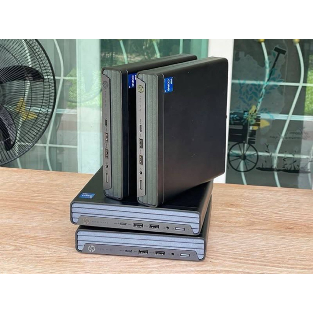 HP Pro 400 G9 Desktop Mini i7-12700T SSD 256GB M2 RAM16GB Win 11 Pro สินค้ามือสอง