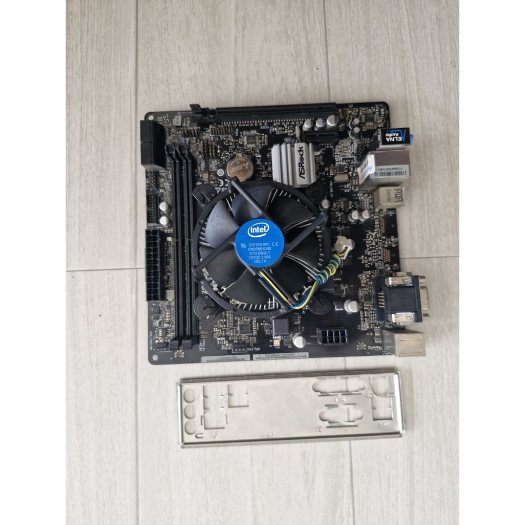 cpu i3 9100f +เมนบอร์ด asrock h310cm