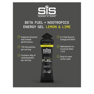 SiS Beta Fuel + Nootropics Dual Source Energy Gel
