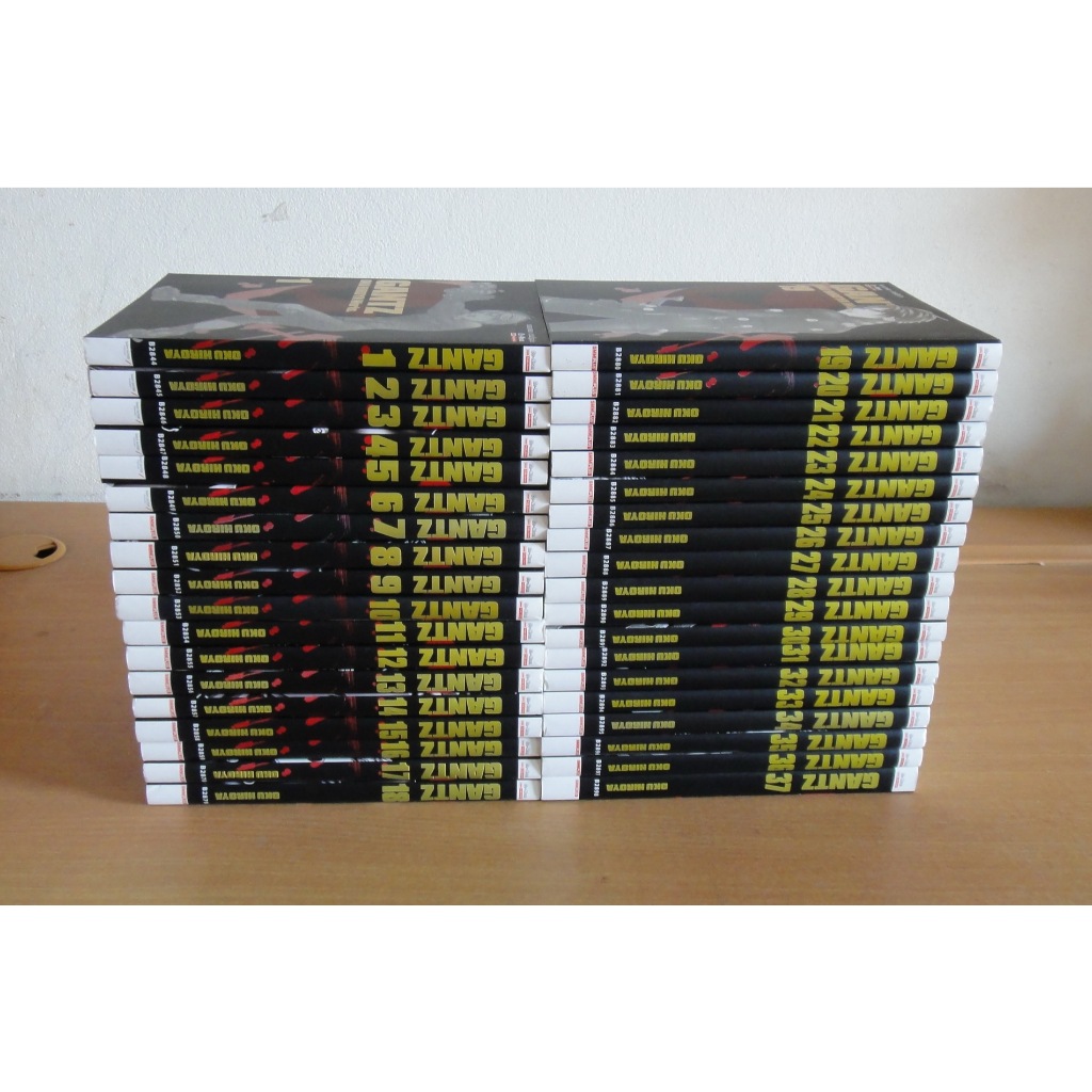 หนังสือการ์ตูน กันสึ BB Gantz เล่ม 1-37 ครบจบ ผลงานของ Hiroya Oku ฮิโรยะ โอคุ คนวาด Inuyashiki อินุย