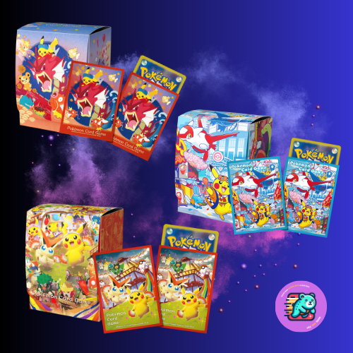 [พร้อมส่ง] Pokemon Center Special Box: Sleeve and Deck Case Set [POKEMON TCG]