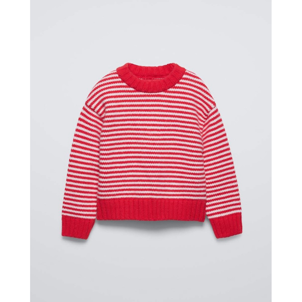 Knit Sweater - ZARA 🔴 สีแดง